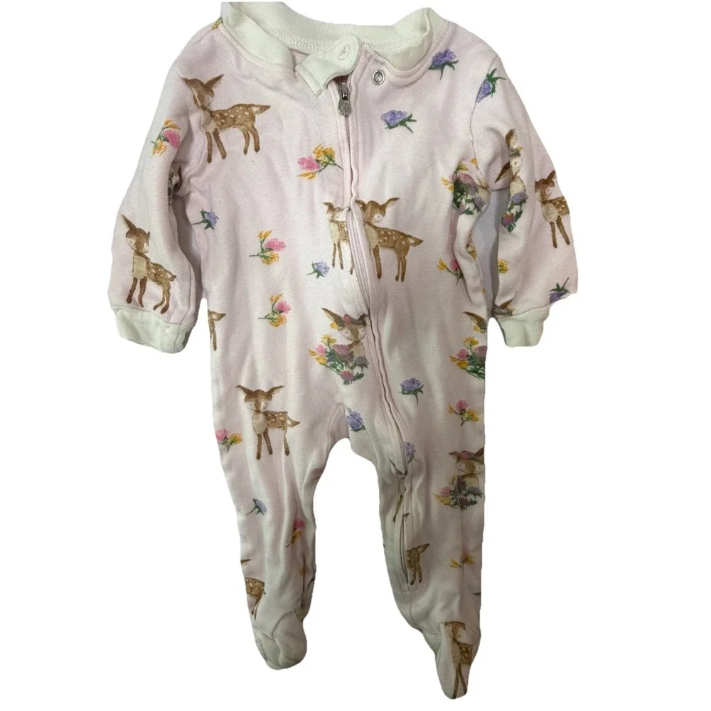 Lot of 12 Baby Girl Clothes Newborn 0-3M 3-6M Dresses Bodysuits Pajamas